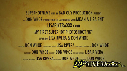 Super Hot Films: HD- Lisa Rivera 's First Photo Shoot