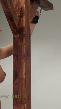 Jessie Spanking Machine - Bare Back Whipping