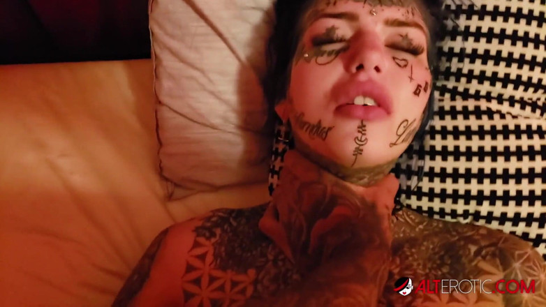 Alt Erotic: Inked up beauty Amber Luke craves a big cock