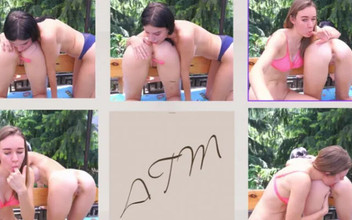 MargoAlisa: Rimjob a bankomat od sexy děvky