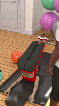 ขอบเขตการเผาไหม้ 31 - เซสชั่น Miranda และ Lara Yoga และการถ่ายภาพเซ็กซี่ของ Angelica