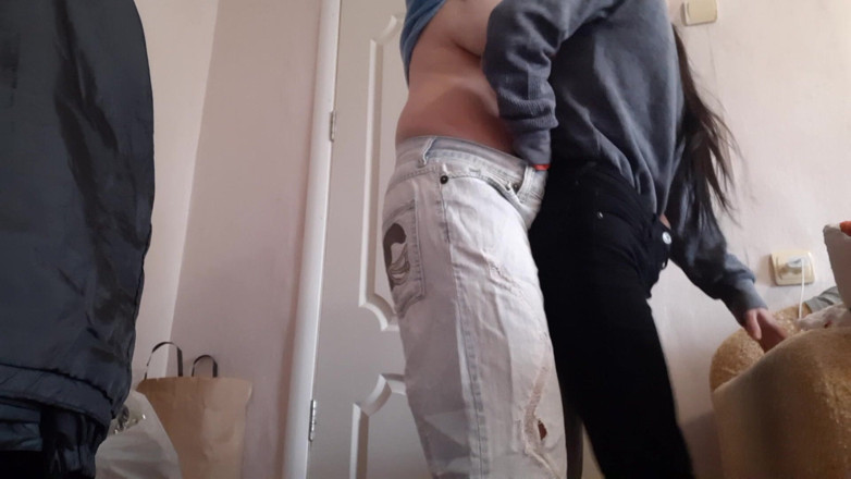 Lesbian-candys: Our Quickie with My Stepmom