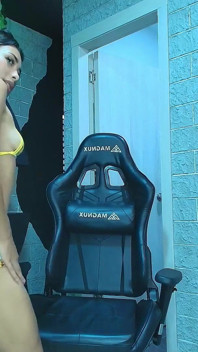 Latina Sexy Bailando Bodu Masturbación Perfecta En La Habitación
