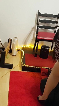 ラヴ・イン・レザー・サック パート1 - MILFドミナが縛られたペニスをじらす デジナル BDSM