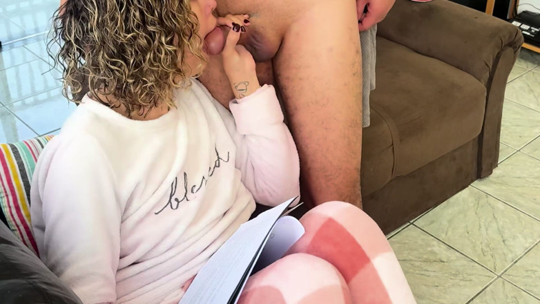 Victor SweetCoupleStories: Stepdaughter Masturbates Him and Sucks Him off Until She Swallows...