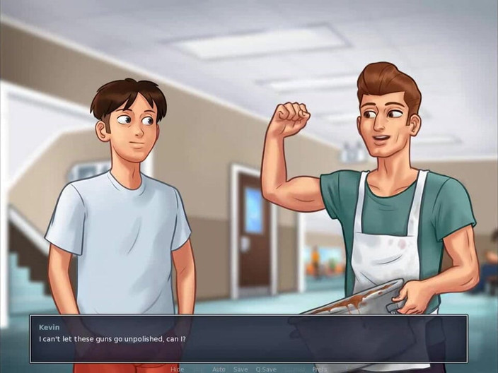 Dirty GamesXxX: Summertime Saga: diretora safada com grandes mamas ep. 2