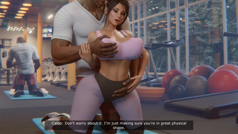 Sex anime taboo: Nadržená manželka ošukaná trenérem tělocvičny
