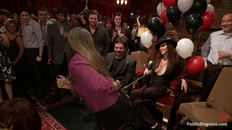 Public Disgrace by Kink: Happy Birthday Princess Donna!! Bow to the Cattle Prod!!! (part One)