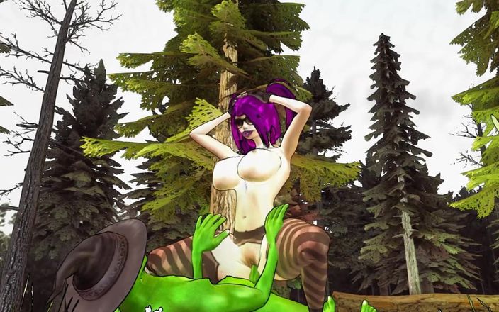 GameslooperSex: Kokoro follada duro por el monstruo del ogro duende (9 de 11)