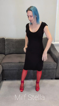 Little Black Dress & Red Heels