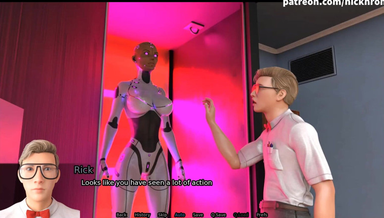 Visual Novels: SexBot 2 - voisins sexy