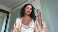 Goddess Luna Law: 새틴 JOI