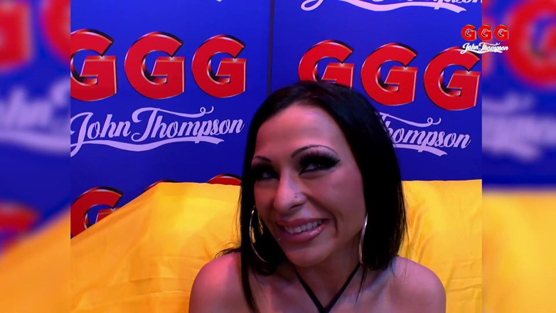 Gang Bang Germany: สาวผมน้ำตาลในหนัง Ass to Mouth กลืนน้ำแตก Gangbang GGG John Thompson
