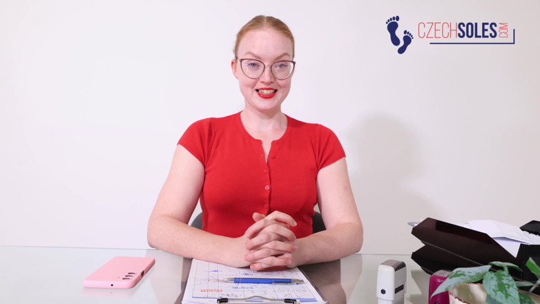 Czech Soles - foot fetish content: Your Teacher's Sweaty Pantyhose Punishment