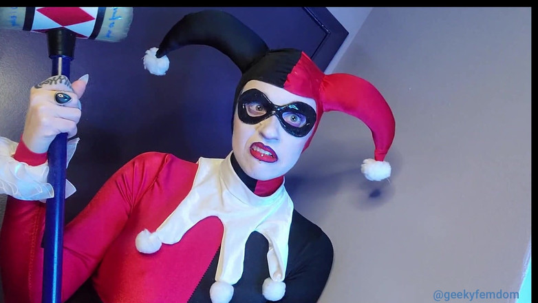 Geeky Femdom: Harley quinn ti domina