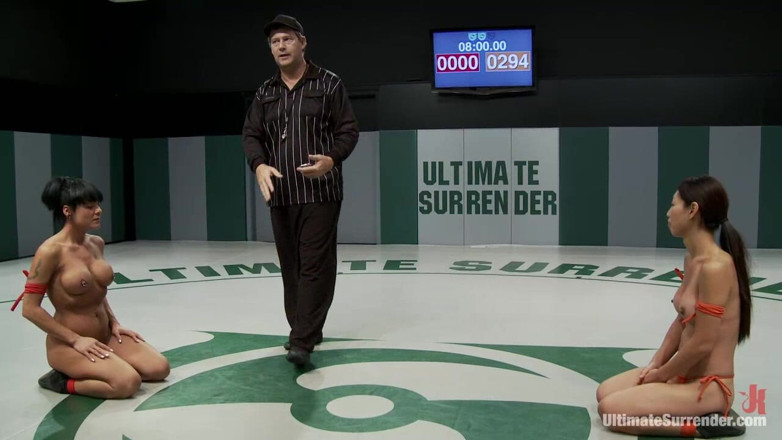 Ultimate surrender by Kink: Tiny Asian Takes on Bigger Hawaiian, Non Scritped Action Kicks...