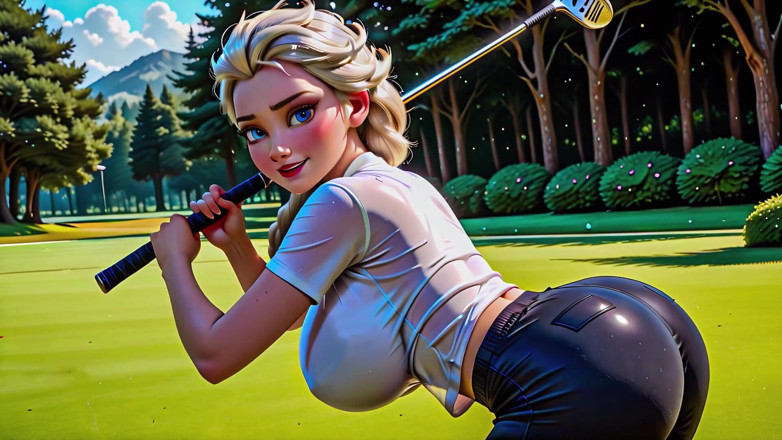 CoolVids: Golf Girl -ai Generated-