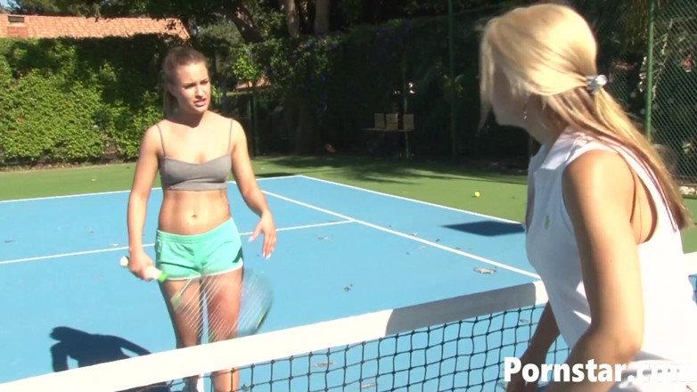 Pornstars: April Brookes gets a poolside education from her stepmom