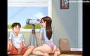 Cartoon Universal: Saga estivale, partie 132 - une ado se masturbe dans la chambre (sous-titres...