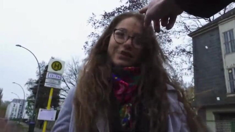 Magmafilm: Real Berlin Girl with Glasses and Sexy Body