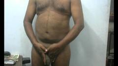 Tamil x cock: Quente maduro homem nu jogo de pau