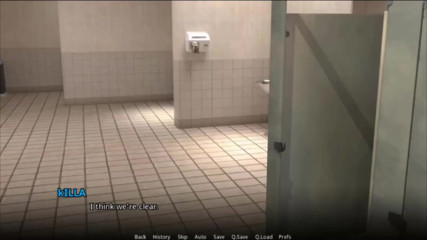 Visual Novels: WVM 스타 대학 15부 - 화장실에서 웨이트리스 따먹기