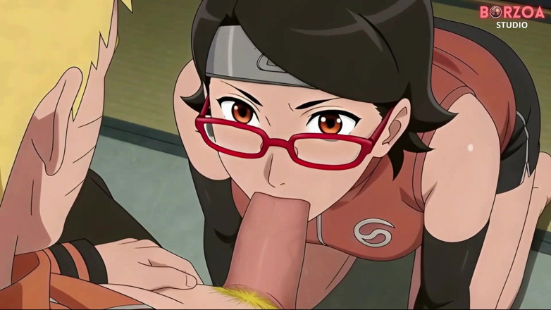 Borzoa: Naruto Sakura izlerken Sarada'yı sikiyor ve döllüyor, Boruto'ya ihanet etti (sansürsüz...