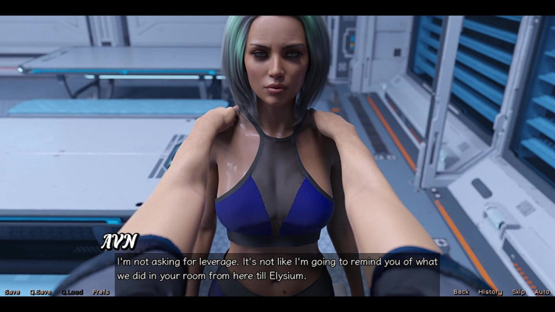 AVN Teller: Varado en el espacio - conversación dura con dominatrix militar