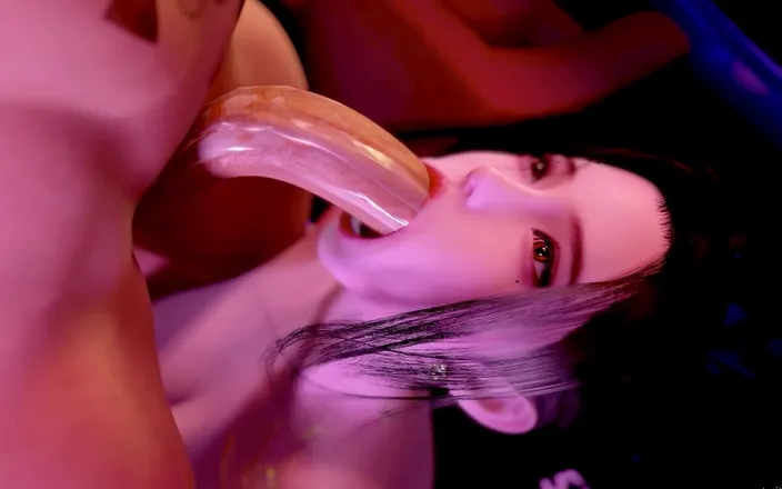 Why fuck so hard: 3D Super Hot Asian MILF Naked Her Huge Boobs and...