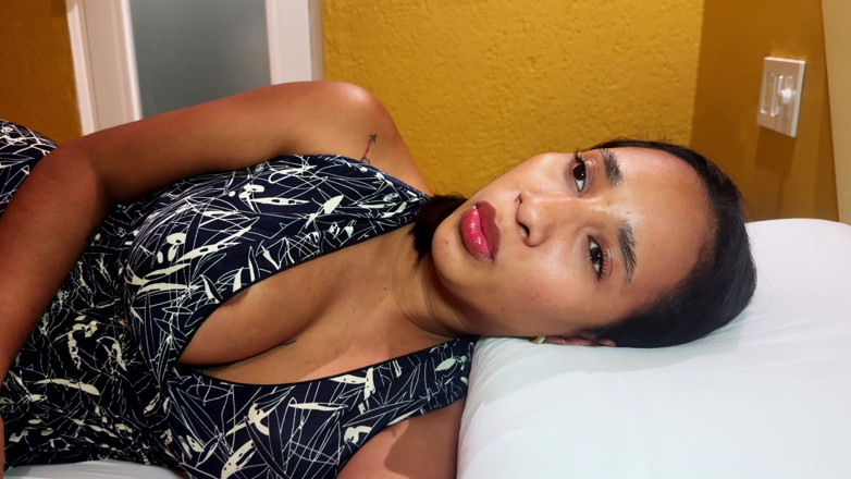 Leyne Rodriguez: Stepmom and Stepson Shared Bed and Have Sex. English Subtitles....