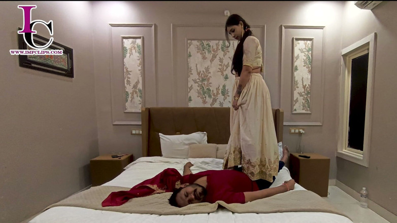 Indian mistress femdom studio: Beating of an Elderly Husband - B. Shivani