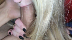 Taboo Room: Stepson Asked Stepmom's Girlfriend to Blow Him Big Dick