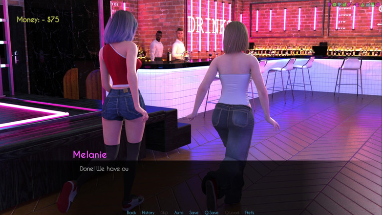 Porny Games: Happily Ever After de Escovic Games - Esposa com tesão assiste...