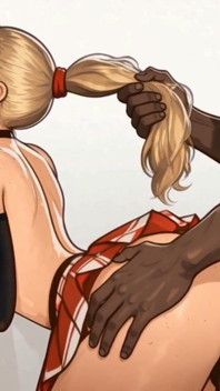 Cheerleader Fucks BBC - Ai Animated Scene