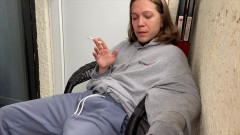 Harry_Jen: HarryJen Můj velký penis kouří, zatímco kouřím