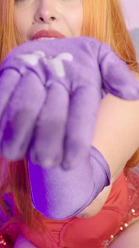 Gloves Fetish with Jessica Rabbit