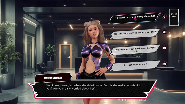 Gaming vision: Sexx Girl Gameplay with Sex Sense Part 1