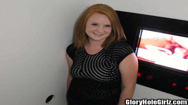 Glory Hole Girlz: Anal Duże cycki Red Head spust połykanie Imbir cipka w...