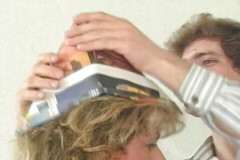 Porno kino: Dvě nadržené dámy z Německa milují sexy chcaní svých chlápek