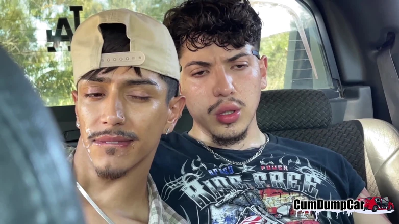 CumDumpCar: 大射精！吮吸我的女同性爱车乐趣重口味同性恋