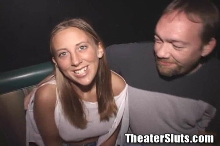 Theater Sluts: Happy Krysta Fake Tit Lispy Bitch Blowbang Circle Jerking Porno...