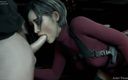 The fox 3D: Resident Evil Girl ep10 animering med ljud. 3D hentai porr kollektion