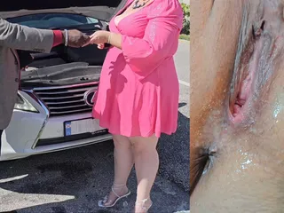 Big juicy ass booty clapper & jamdown: Mobile Mechanic Stop to Give Assistance With Car, but He...