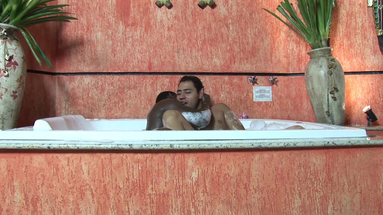 Male Dream: Muscle black dude gets ass licked and fucked
