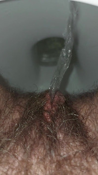 Piss From Hairy Pussy