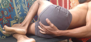 Che: 후장 구멍 핑거링 야외 남자 블랙 빅