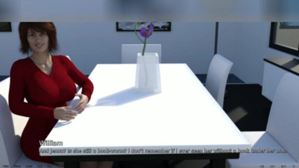 3DXXXTEEN2 Cartoon: 1명의 밀프, 두 명의 소녀. 3D 포르노 만화 섹스