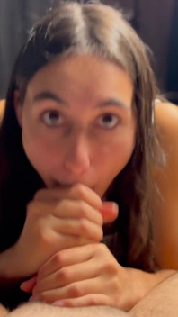 Edged and Denied Until I Let Him Cum All Over My Face After Doggy
