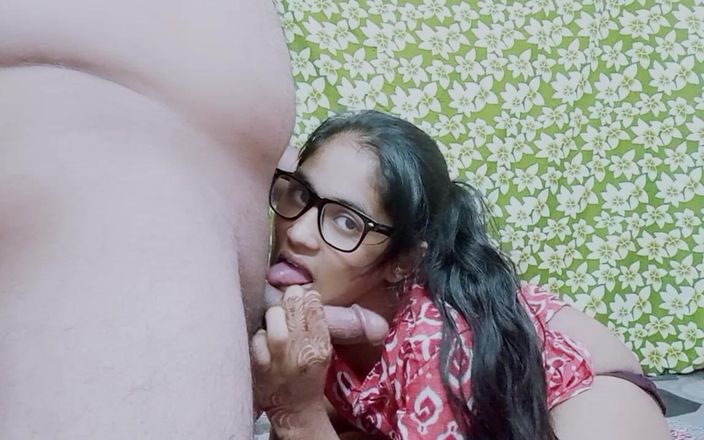 Couplemastiii: Indian Desi Girl Sucking Husband Dick