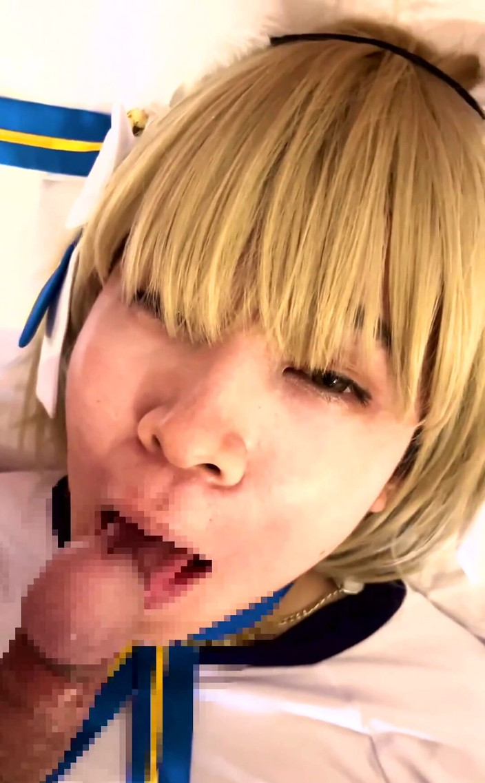 Tsuki-miko: Re： Zero ferris Sissy cat's Meal，口爆